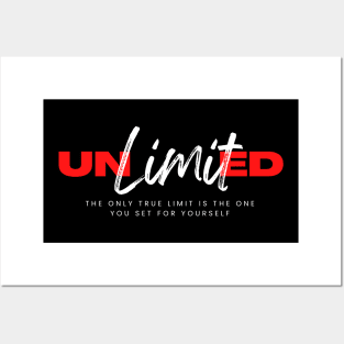 Unlimited. The only true limit is the one you set for your self #2 Posters and Art